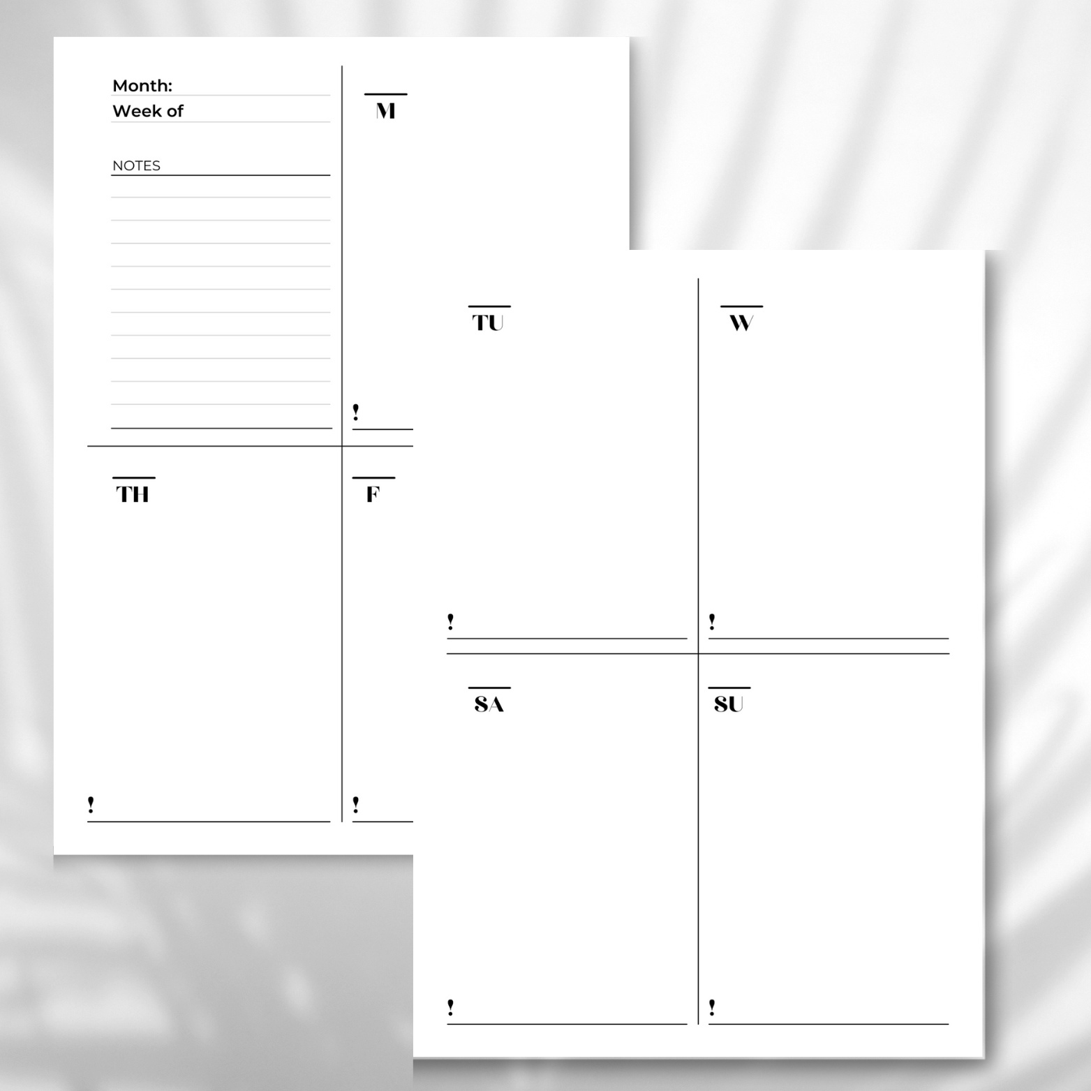 weekly-agenda-horizontal-your-personal-organizer
